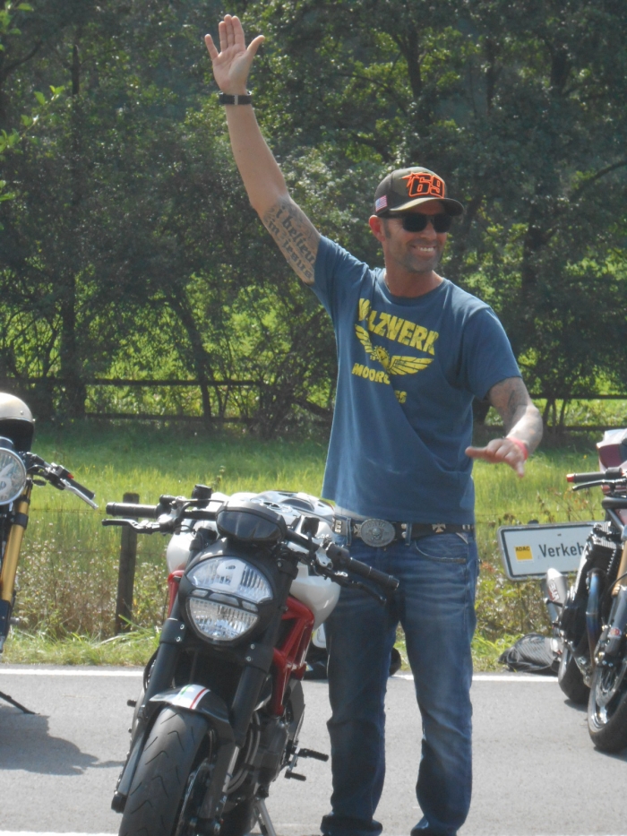 Glemseck 101 cafe racer 2014 motorcycle touring holiday -
